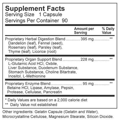 GastroZyme-Supplement-Facts-Dynamic-Nutritional-Associates