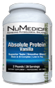 Naturally Botanicals | NuMedica Nutraceuticals | Absolute Protein-Vanilla - 39 svgs