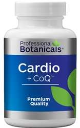 Naturally Botanicals | Professional Botanicals | Cardio + CoQ  | Heart and Cardiovascular Support Supplement