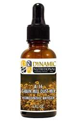 Naturally Botanicals | by Dynamic Nutritional Associates (DNA Labs) | A-16 Grain Mill Dust Mix Homeopathic