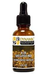 Naturally Botanicals | by Dynamic Nutritional Associates (DNA Labs) | A-28 Shellfish Mix Homeopathic