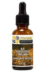 Naturally Botanicals | by Dynamic Nutritional Associates (DNA Labs) | A-8 Deciduous Tree Mix Homeopathic