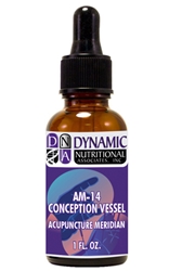 Naturally Botanicals | by Dynamic Nutritional Associates (DNA Labs) | AM-14 Conception Vessel Acupuncture Meridian Homeopathic