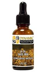Naturally Botanicals | by Dynamic Nutritional Associates (DNA Labs) | A-26 Sage Mix Homeopathic
