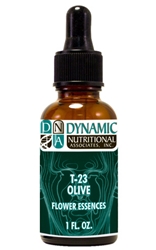 Naturally Botanicals | by Dynamic Nutritional Associates (DNA Labs) | T-23 OLIVE 6x, 8x, 30x Flower Essences Homeopathic Formula