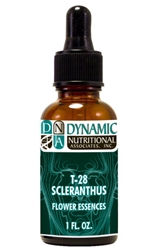 Naturally Botanicals | by Dynamic Nutritional Associates (DNA Labs) | T-28 SCLERANTHUS 6x, 8x, 30x Flower Essences Homeopathic Formula