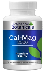 Naturally Botanicals | Professional Botanicals | Cal-Mag 2000 | Calcium Mineral Supplement that supports bone health, healthy skin, teeth and nails